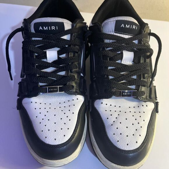 Amiri Men's Black and White Trainers - Picture 2 of 5